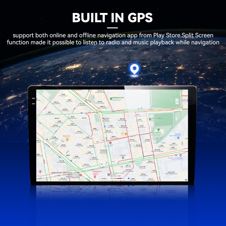 7 9 10 Inch IPS Screen TS10 Car Radio Multimedia Player GPS Navigation Android PC for Nissan/Toyota/BMW/Ford