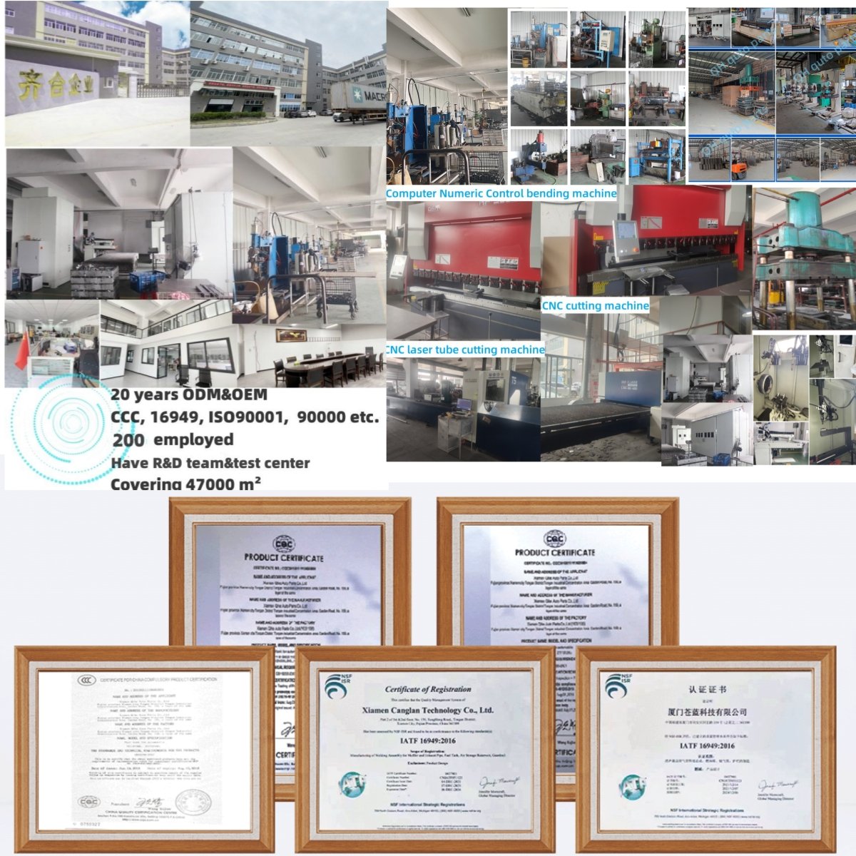 Hot Sale Construction Machinery Parts SK210 Kobelco Exhaust Muffler Silencer Exhaust Pipe for Machinery