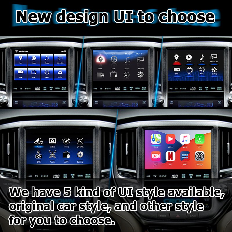 Android Wireless CP AA Box for Toyota Crown AWS210 GWS215 AWS214 Majesta Athlete 2013-2018 Video Interface by Lsailt