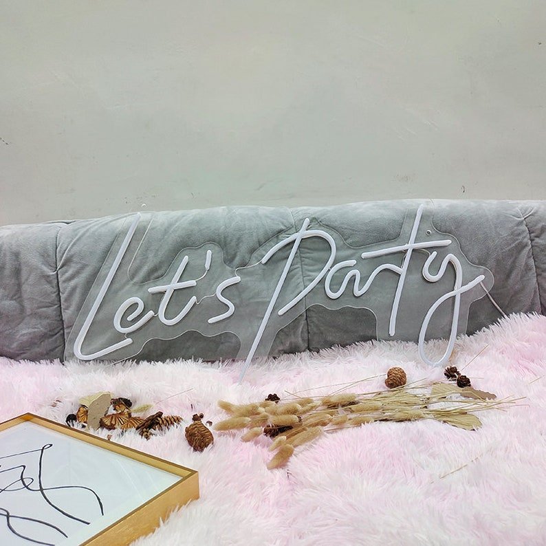 2024 High Quality Decorative Light Happy Birthday Wedding Home Event Custom LED Neon Sign for Holiday