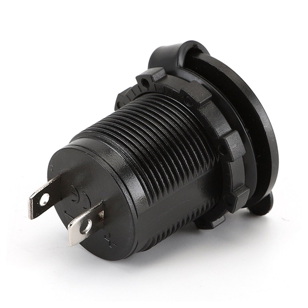 Factory Price Small Surface Mount 12 Volt Weatherproof Universal Car Lighted Cigarette Lighter Socket Adapter Power Plug