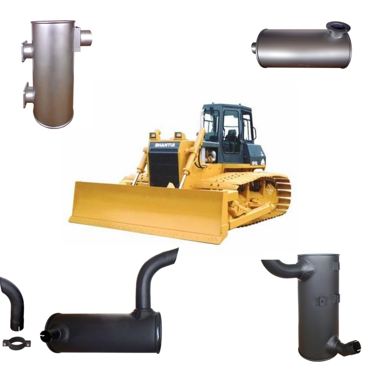 High-Quality Muffler for Volvo EC290BLC Excavator | OEM Standard Compatible Parts