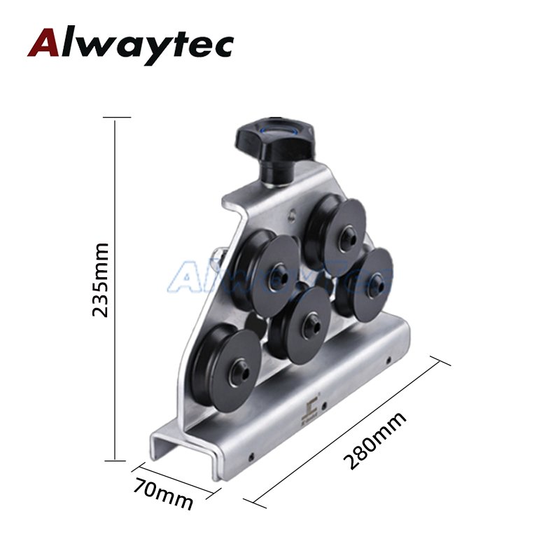 Hose Straightener Copper Stainless Steel Pipe Automobile Brake Oil Pipe Tubing Manual Straightening Machine