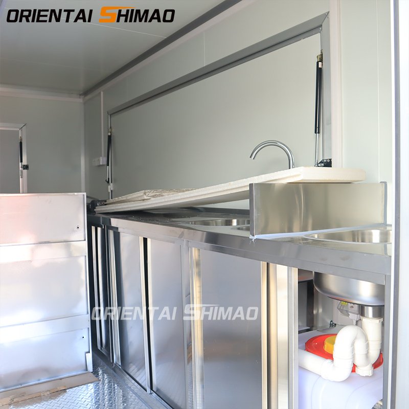 Oriental Shimao China Bakery Full Kitchen Food Kiosk Coffee Van Ice Cream Trucks Mobile Coffee Cart