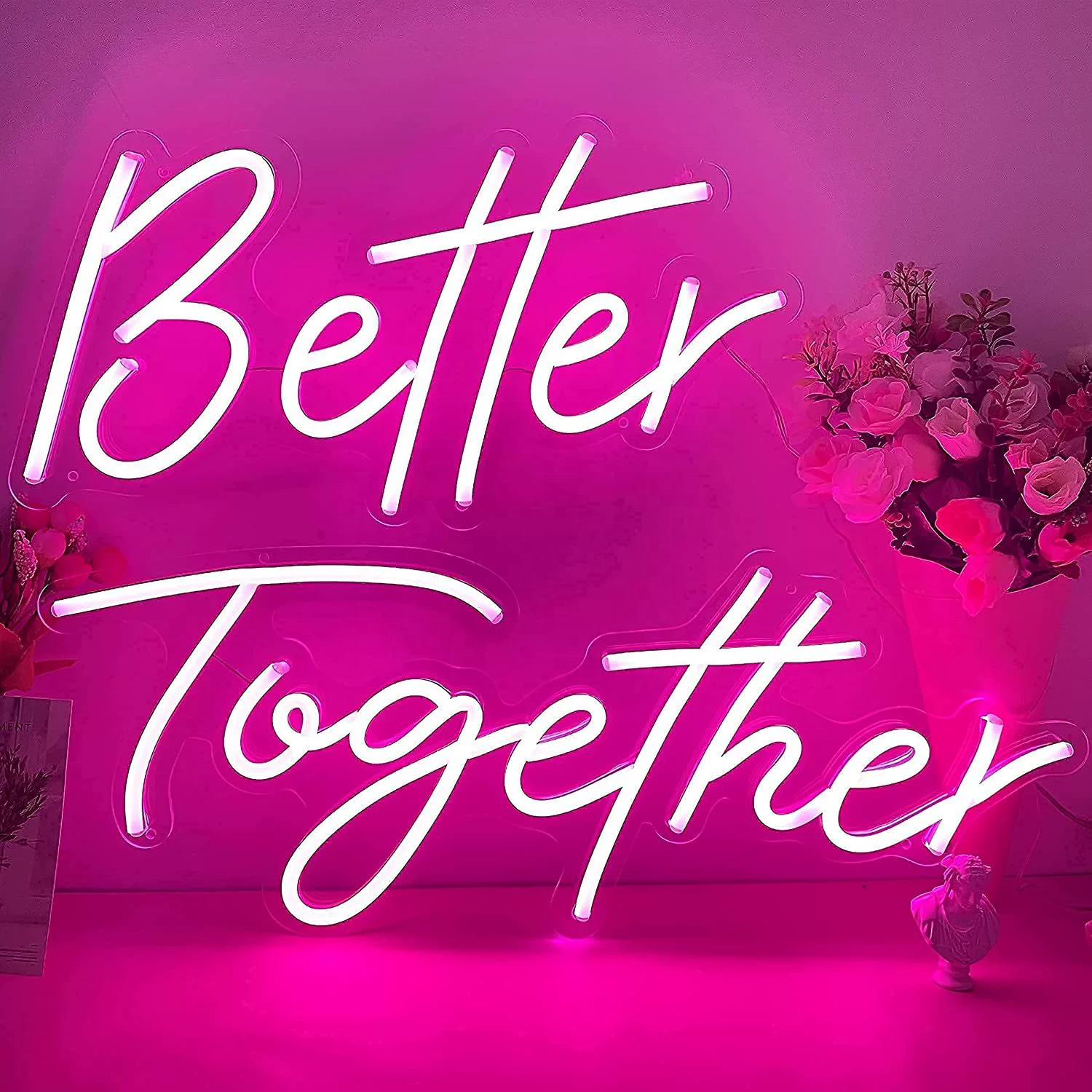 Custom Neon Sign,Neon Sign, Room Decor LED Neon Light, Neon Bar Sign,Neon Bedroom Sign,Neon Light,Wedding Neon,Personalized Gift