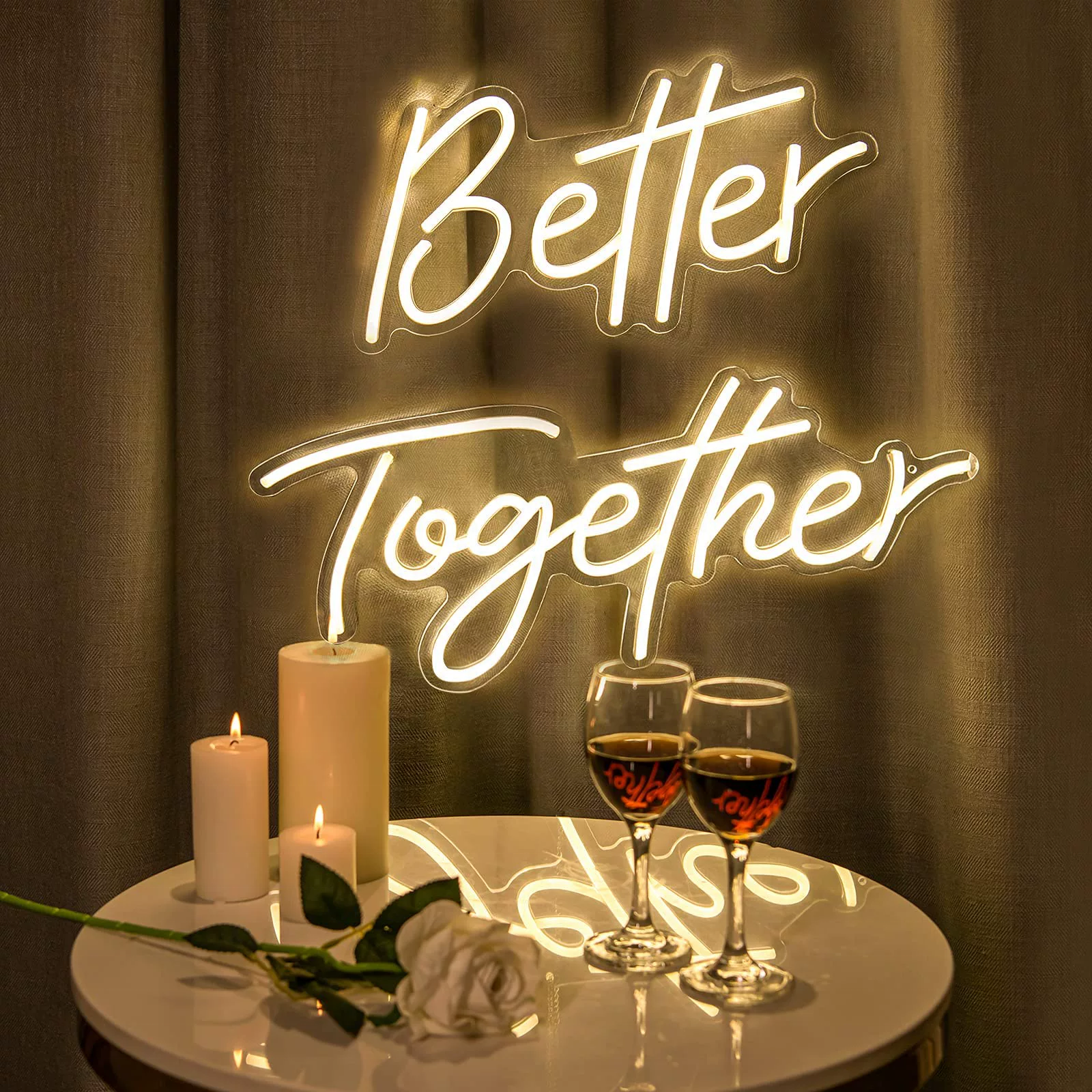 Custom Neon Sign,Neon Sign, Room Decor LED Neon Light, Neon Bar Sign,Neon Bedroom Sign,Neon Light,Wedding Neon,Personalized Gift