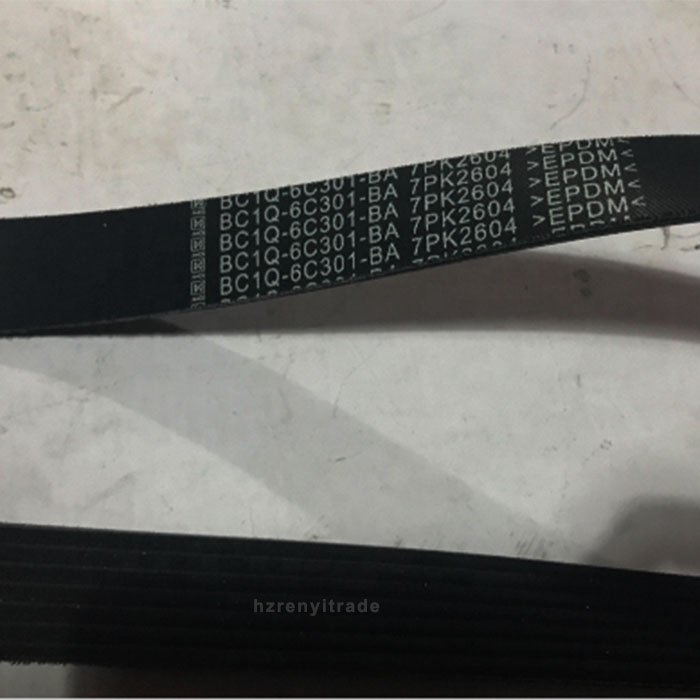 BC1Q-6C301-BA BC1Q6C301BA 7PK2604 V348 JX4D24 2.4 TDCI Engine Fan Belt for Transit Yuhu S350 BC1Q-6C301BA