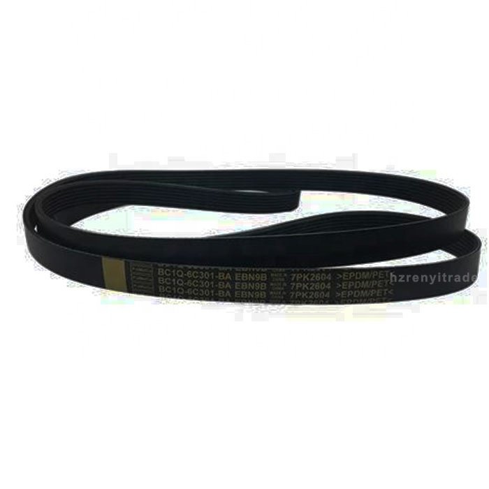 BC1Q-6C301-BA BC1Q6C301BA 7PK2604 V348 JX4D24 2.4 TDCI Engine Fan Belt for Transit Yuhu S350 BC1Q-6C301BA
