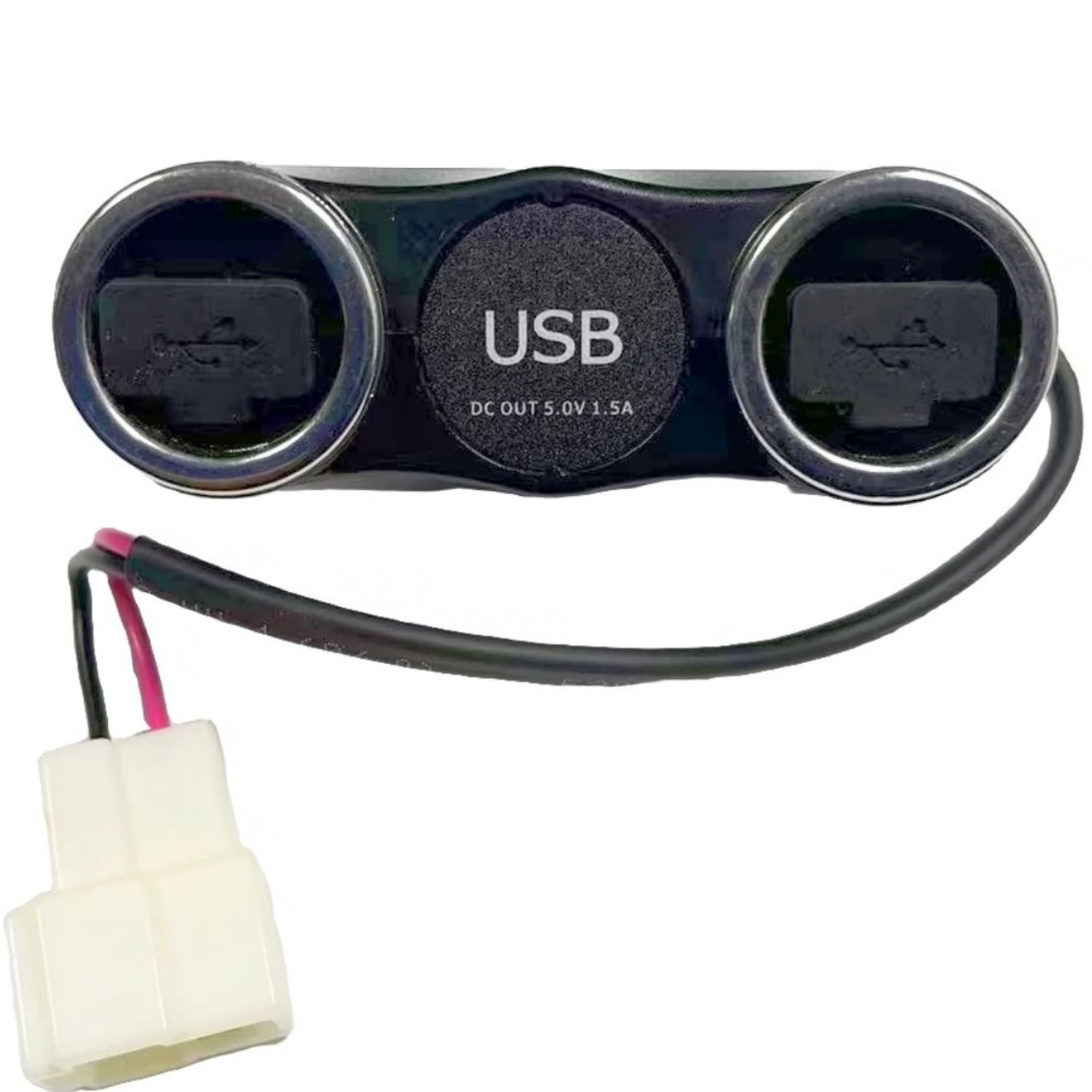 3784-01047 Bus Seat Charger Socket 12V 24V Fast Charging QC3.0 USB Port Car Charger Outlet for Coach Truck Boat UTV RV Camper