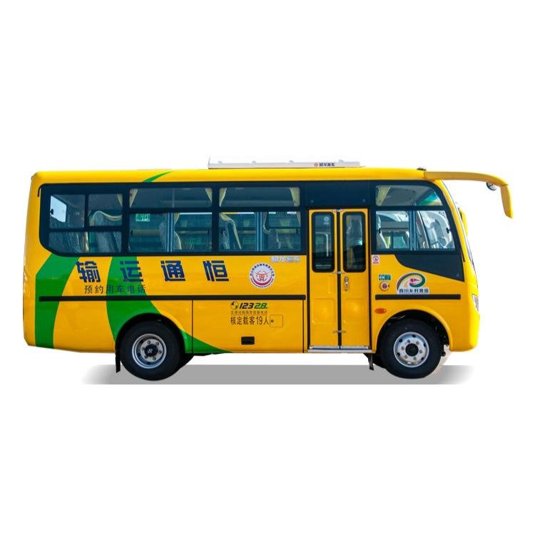 Dongfeng Hot Sale EQ6608LT6D 10-19seats LHD Diesel Engine Euro VI 6m Passenger City Bus Commute Bus on Sale