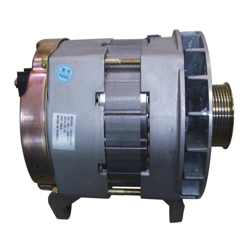 Excavator Daewoo Truck Bus Generator Engine Parts 80A 300901-00034 Alternator for Doosan