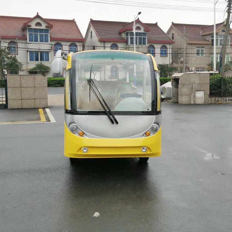 72V Lithium Battery Powered 14-Seater Electric Sightseeing Personal Shuttle Bus with 5KW Motor EEC & DOT Certified