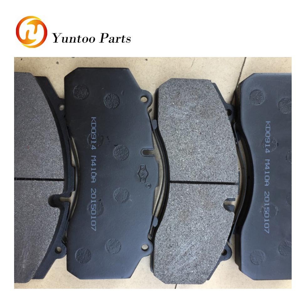Kinglong Bus Independent Suspension Front Brake Pads