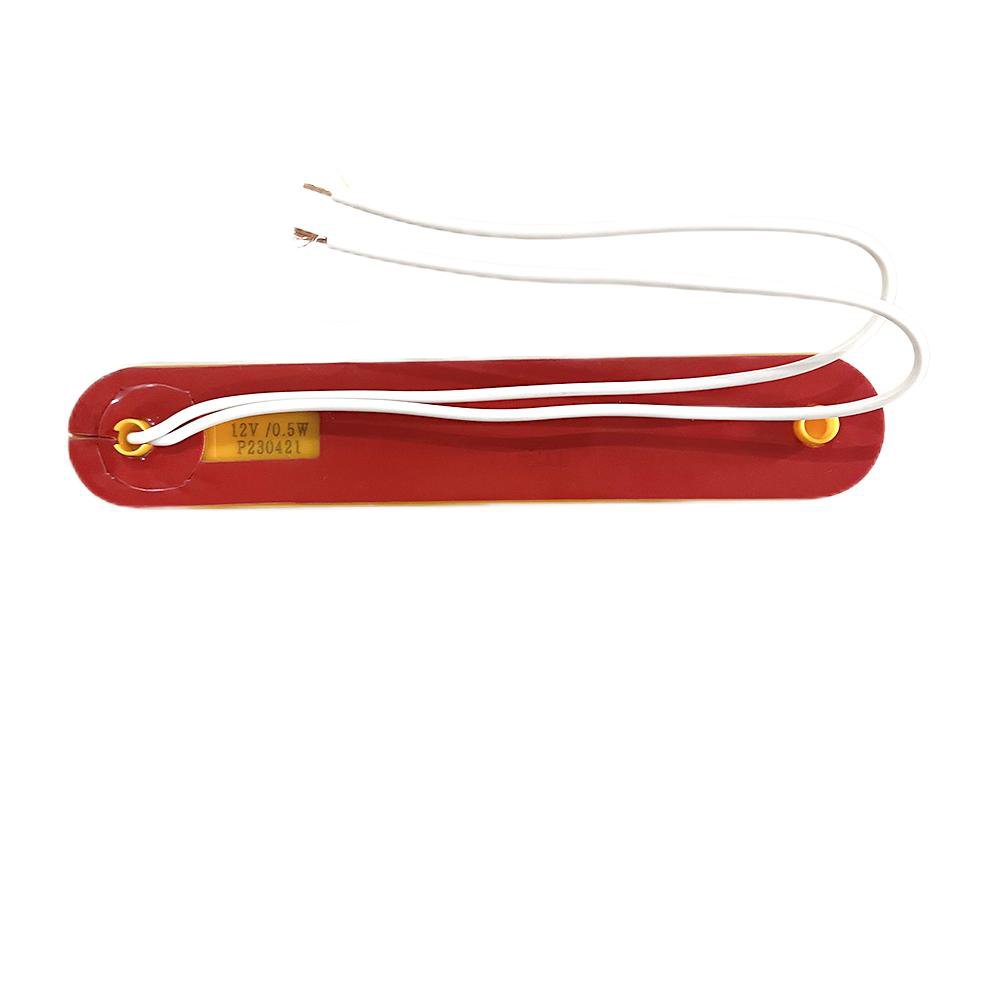 Emark ECE Approved LED Side Marker End Outline Lamps for Bus Truck 135mm 5.3 Inch AL130 Amber or Red