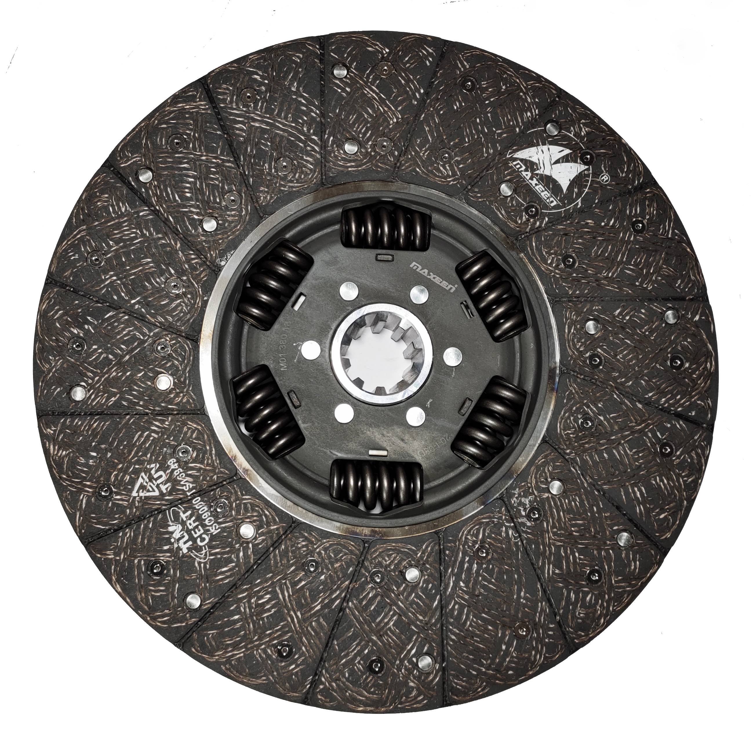 Clutch Disc 1878 000 105 Size 380mm Suitable for BENZ with Maxeen No.#M01 380 13