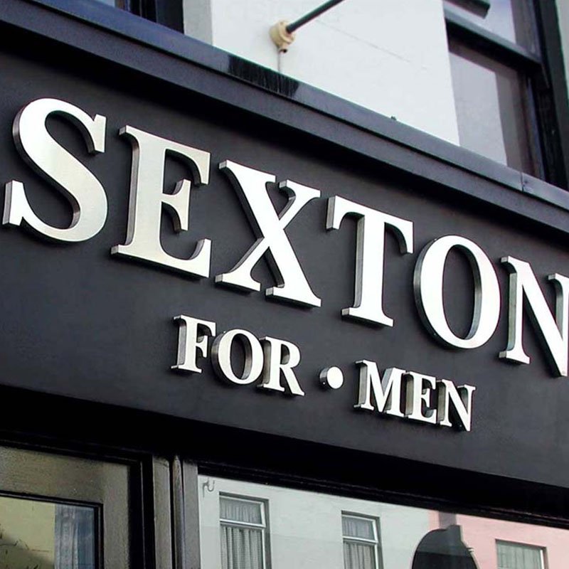 Fast Delivery High Bright Store Front 3D Outdoor Advertising Acrylic Front Led Light Sign Letters