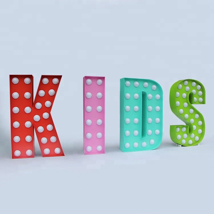 Outdoor Large Marquee Big Love Letters Giant LED Light up Letters