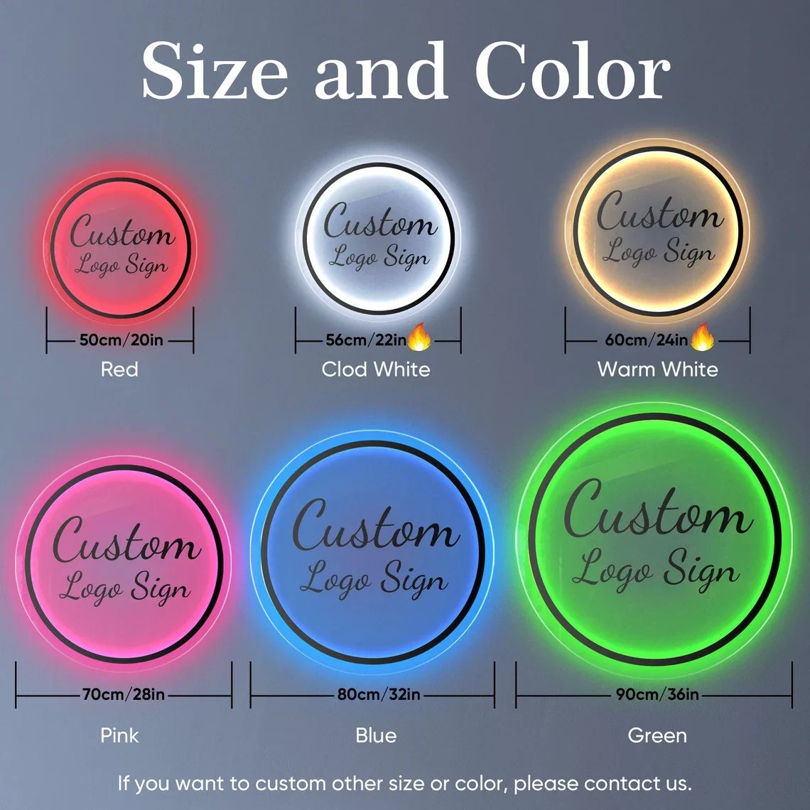 3D Acrylic Backlit Business Sign Salon Neon Sign Gold Mirror 3D Wall Letters Business Logo for Advertising Illuminated Signage