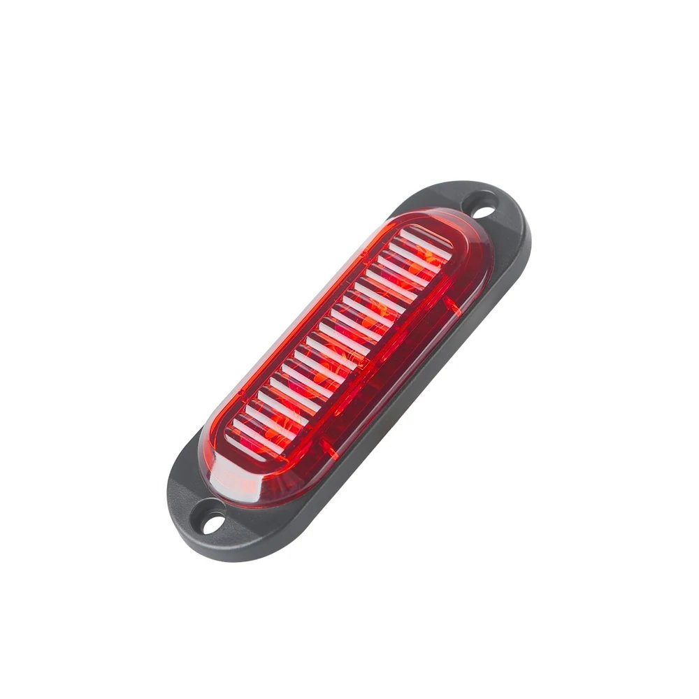 Corner Side Marker 4LED Lights Outline Lamp Truck Trailer Van Bus 12V-24V Bar Indicators Lamp LED Light White Blue, Yellow