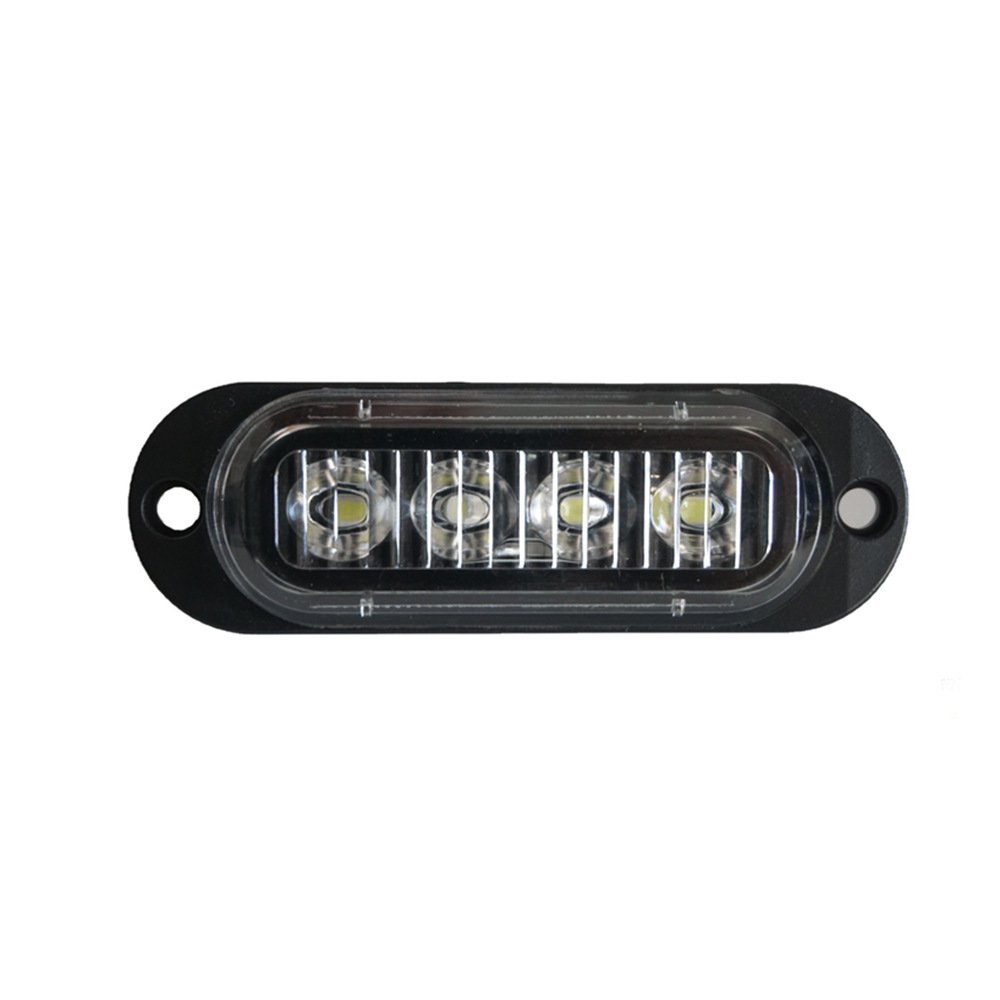 Corner Side Marker 4LED Lights Outline Lamp Truck Trailer Van Bus 12V-24V Bar Indicators Lamp LED Light White Blue, Yellow