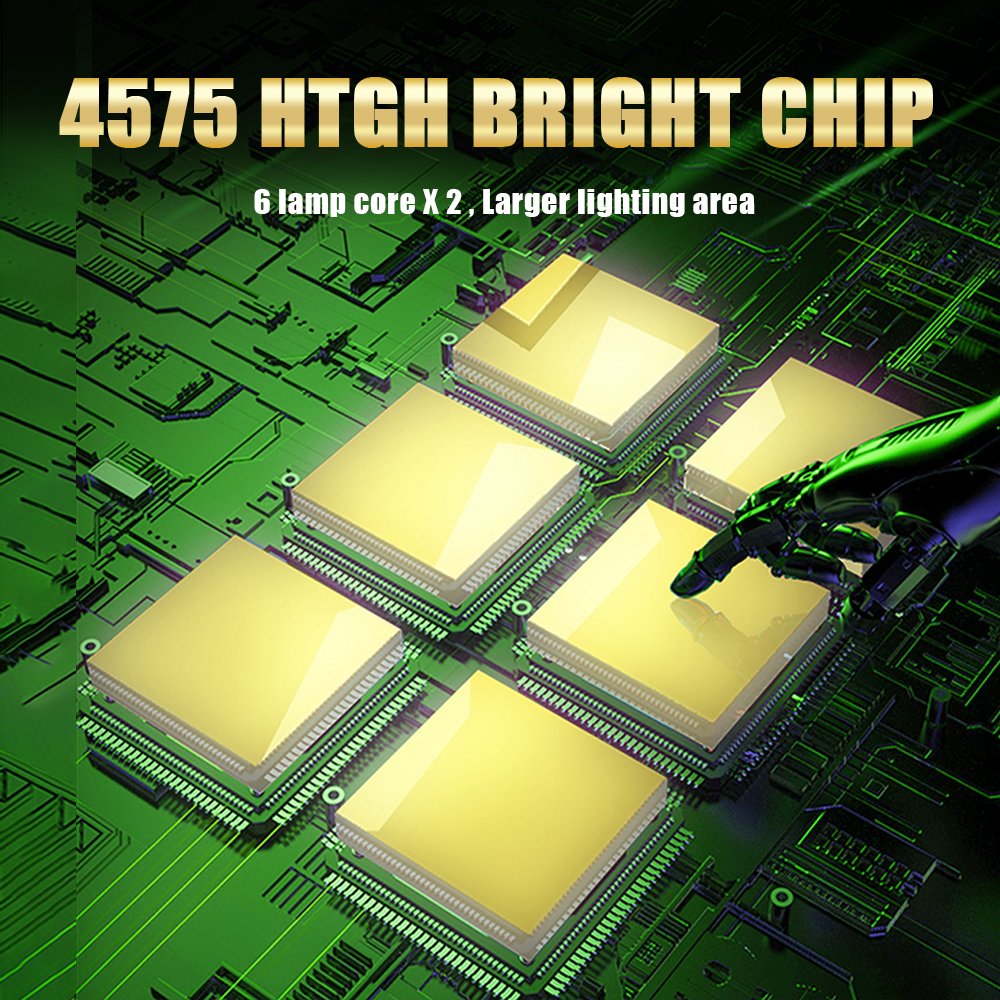 AKE V88S 200W H4 Led Headlight Bulbs 12V 6000K 24000Lm Luces Led H7 Lights Universal Faro Led H8 H9 H11 Focos Led 9005 9006 9012