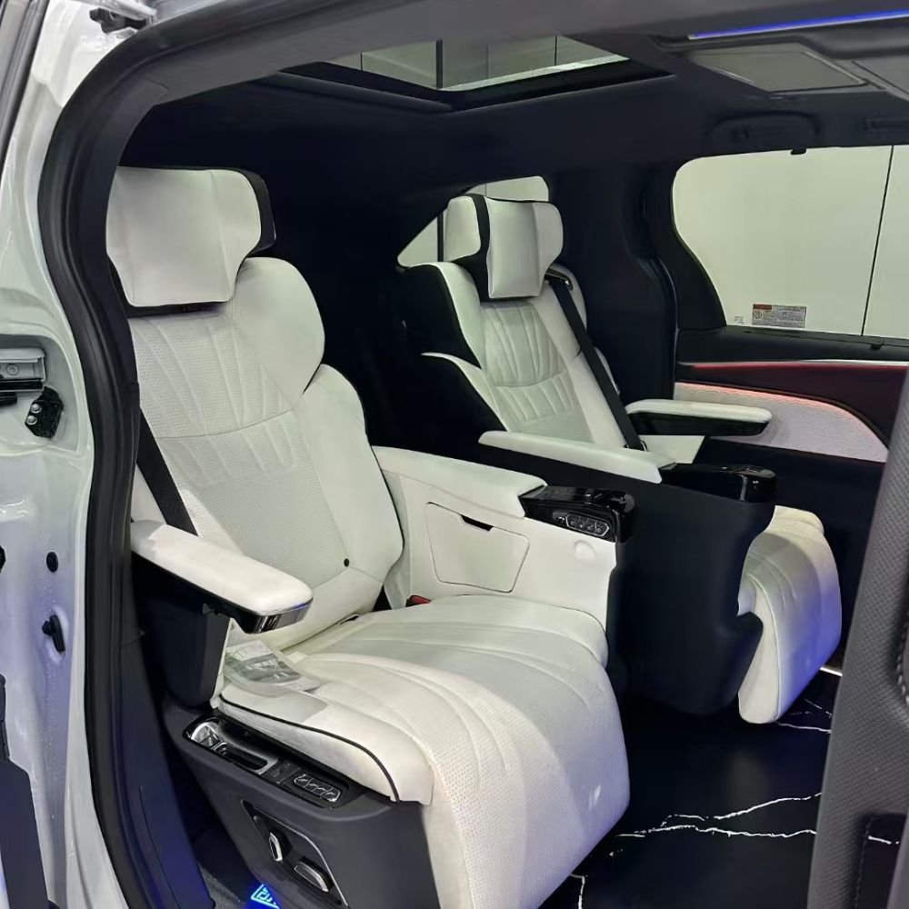 Alpha Bus Seats Parts Luxury Carnival Electric Modified Car Seat Covers for Luxury Cars With Massage Seat and Ventilation System