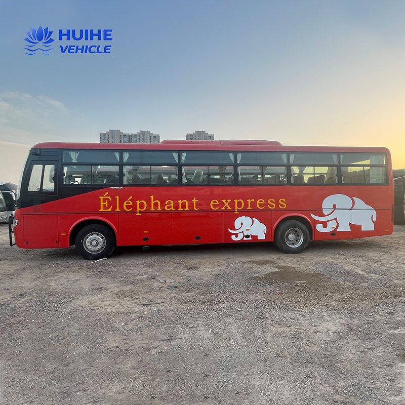 Luxury Second Hand Bus11m Meter Front Engine Large School Bus 51 Seat Used Bus Prices