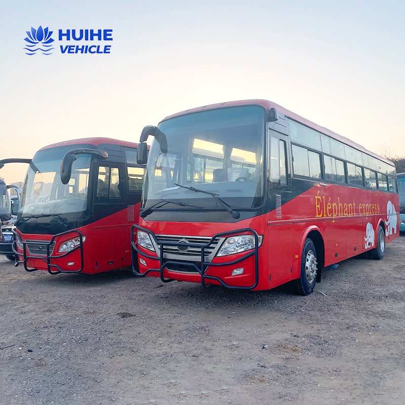Luxury Second Hand Bus11m Meter Front Engine Large School Bus 51 Seat Used Bus Prices