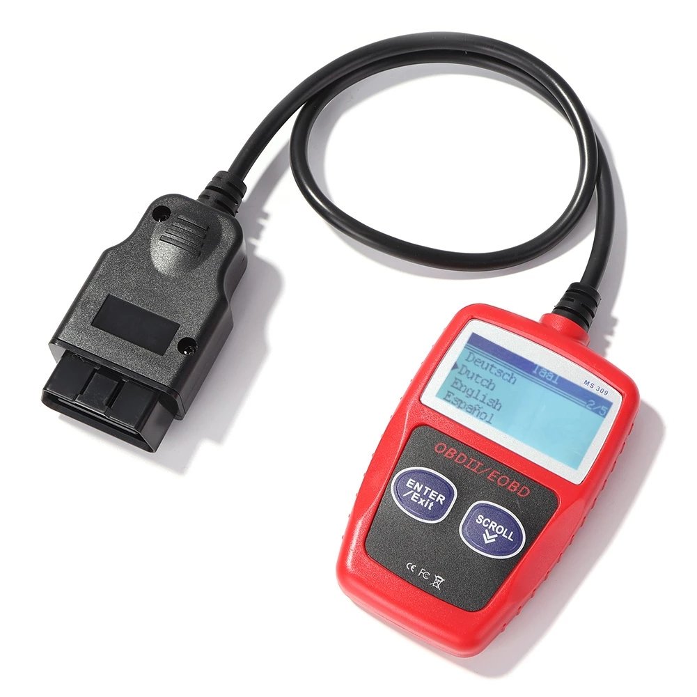 MS309 OBD2 Scanner Multi-languages Automotive Scanner Engine Diagnostic Tool ODB 2 EOBD MS309 Auto Diagnostic Scan Tool MS309