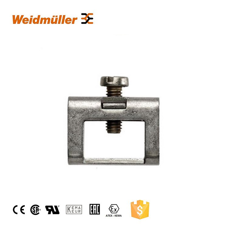 Weidmuller Clamping Yorke Clamp, ZB4 Accessories for Bus Bar, Stainless Steel Material