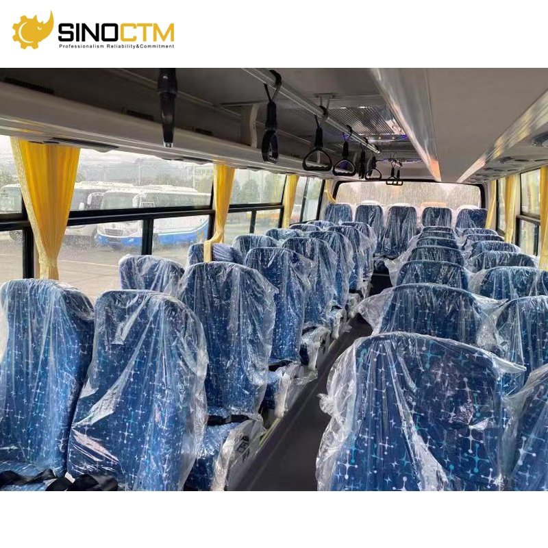 New Bus 35 Seats Transport Inter City Bus with Sliding Window Coach Bus