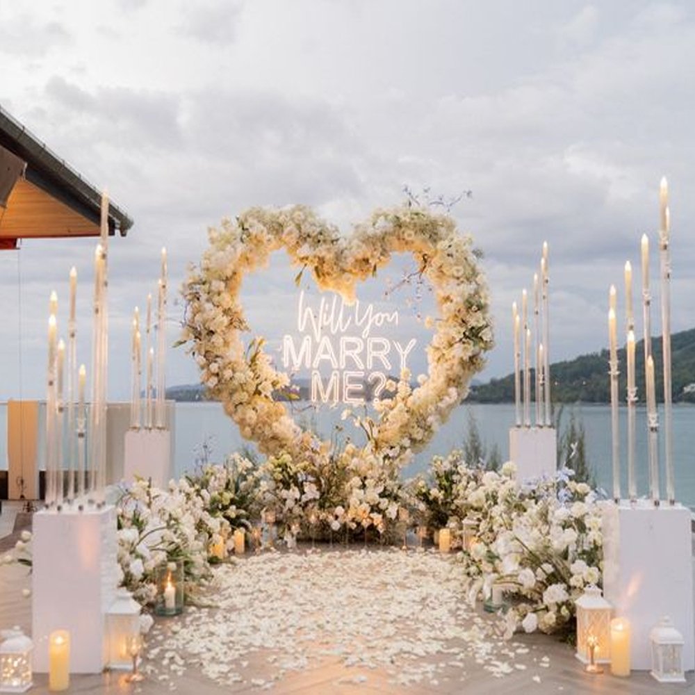 Custom Wedding Event Party Led Neon Sign Will You Marry Me Led Neon Sign Lighting Design Led Wedding Led for Your Wall Decor