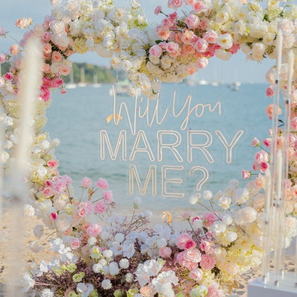Custom Wedding Event Party Led Neon Sign Will You Marry Me Led Neon Sign Lighting Design Led Wedding Led for Your Wall Decor