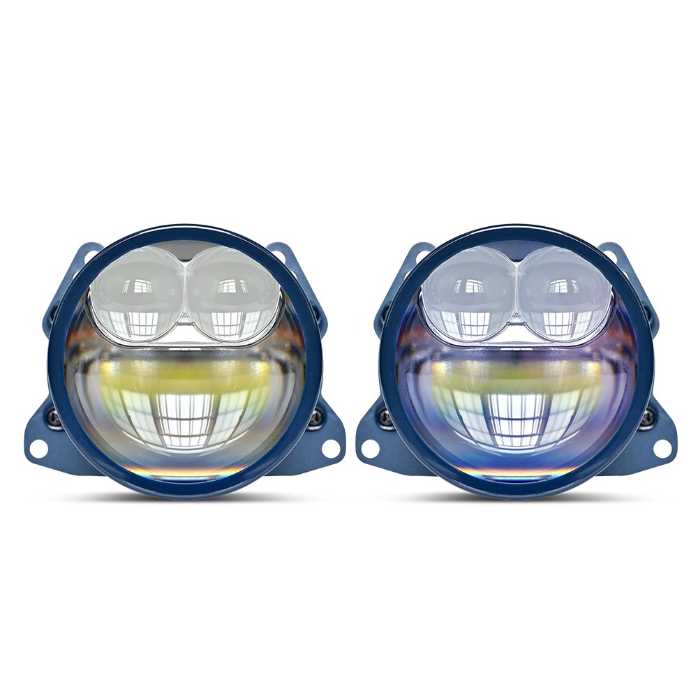 Factory Price DS-P Dual Laser Led Headlights Lenses 180W/SET 12V 3.0inch Bi Led Projector Lens Light 6000K Car Accessories 2024