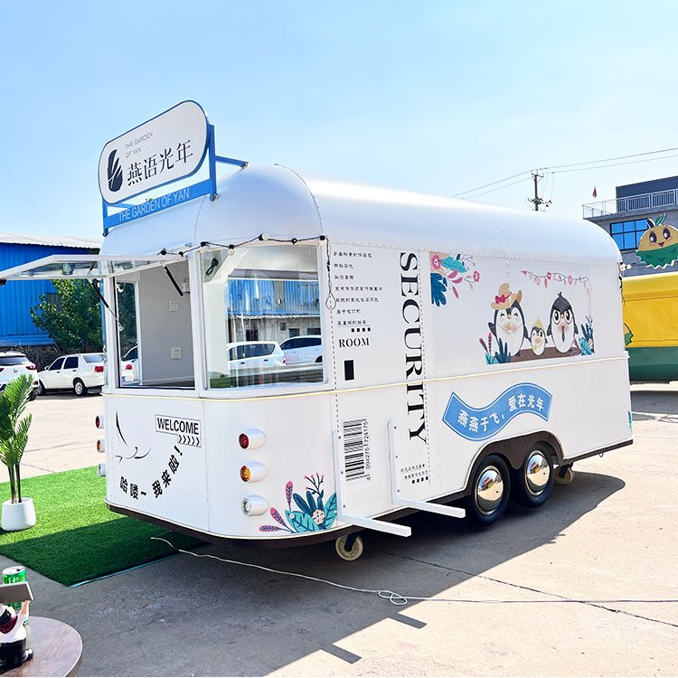 Camping Dining Truck Mobile Coffee Milk Tea Cold Drink Truck Double-decker Bus Scenic Spot Multi-functional Sales Vehicle