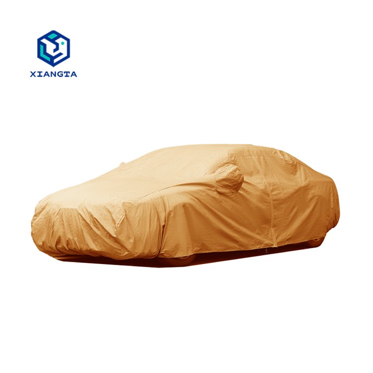 Xiangta Hot Selling Automatic Hail Car Fabric Car Cover for Outdoor Peva Double-Layer Cotton Car Covers
