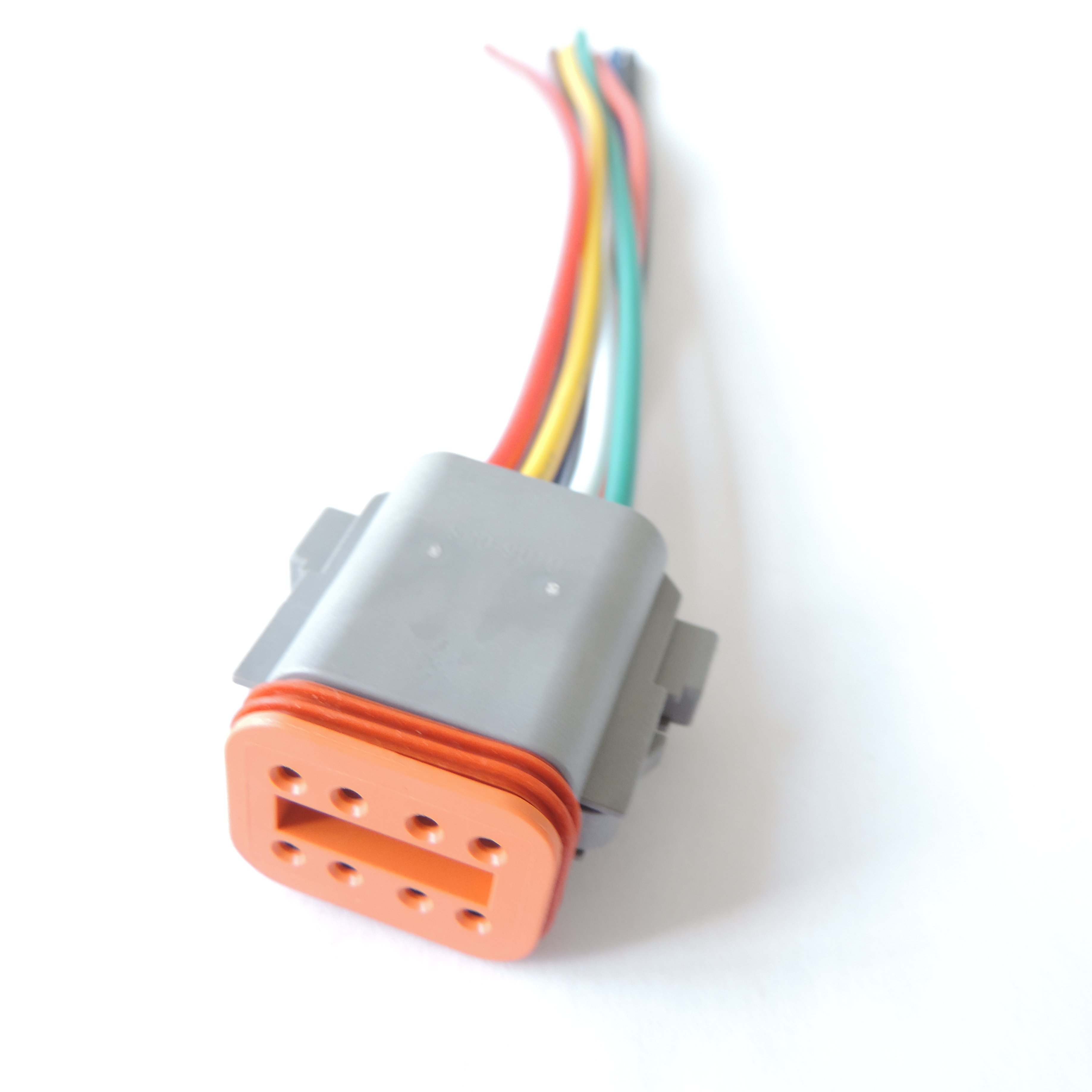 Deutsch DT06-8S and DT04-8P 8 Pin Engine/Gearbox Electrical Wire Harness with Connector for Car,bus,motor,truck,boat