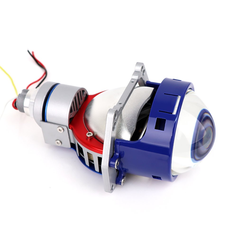 3.0 Inch Bi LED Projector Lens 130W Biled Projector Lens for Car Retrofit Focus Beam with Sharp Cut Off Line Hi/Lo Beam