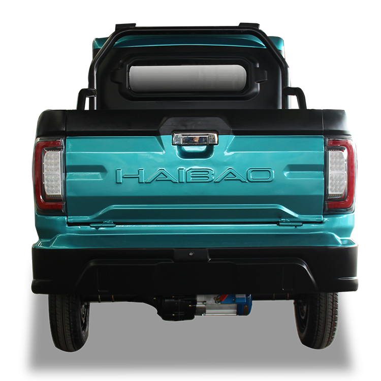 Custom Double Cabin 4 Wheeler Mini Small Ev Electric Pick up Trucks with Cargo Delivery Box