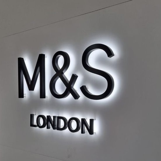 Metal Sign with Light Electronic Signs Number 3d Letter Led Storefront Signs Salon Signage Shop Business Wall logo