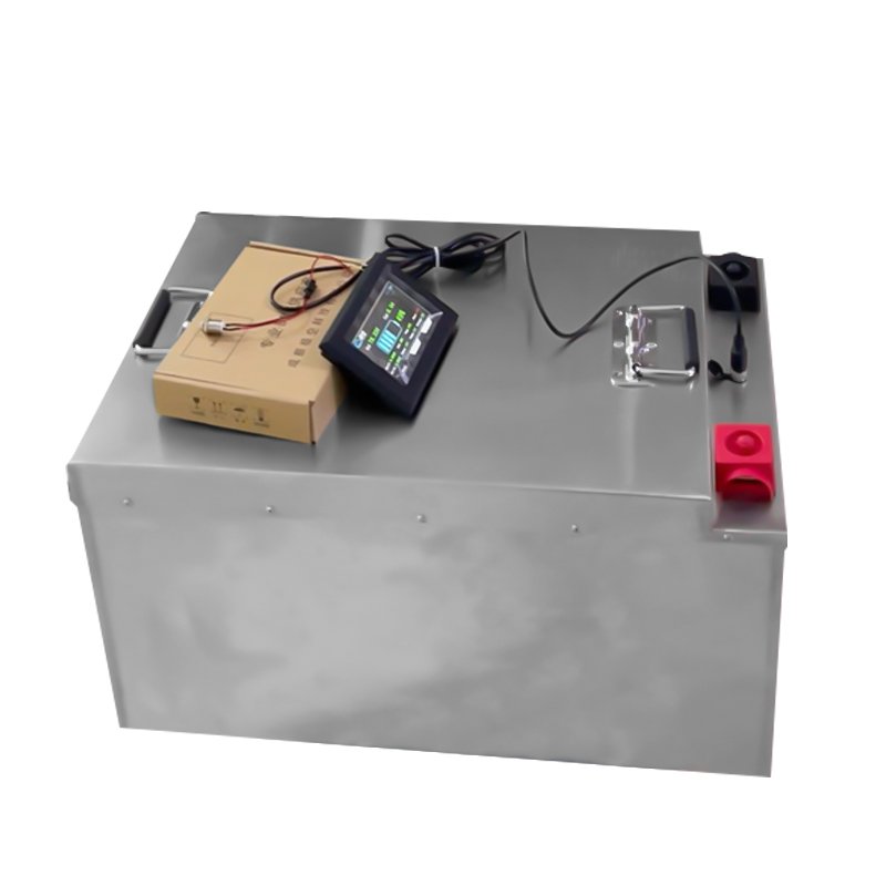 Lithium Ion Battery Pack 72 V 200 Ah 202 Ah Tricycle TUK TUK Battery with Smart BMS and BMS Display for Golf Cart RV