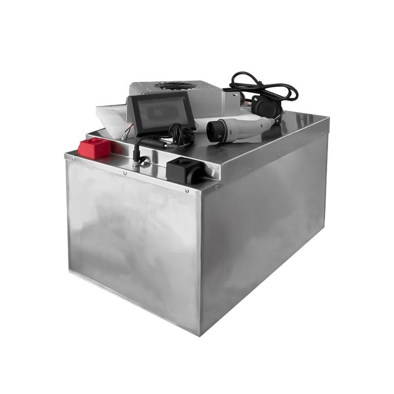 Lithium Ion Battery Pack 72 V 200 Ah 202 Ah Tricycle TUK TUK Battery with Smart BMS and BMS Display for Golf Cart RV