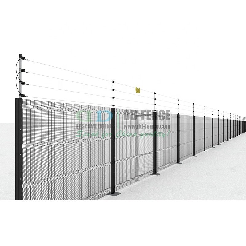 Deterrent Effect Pulsed Alarm System Electric Fence for Villa Residential Farm Prison Airport Railway Station Industrial