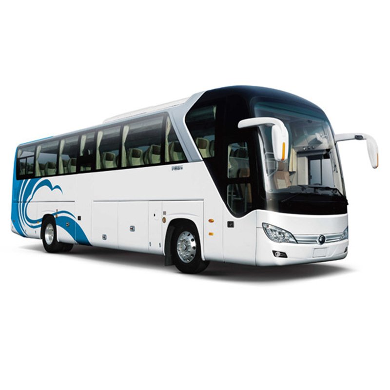 Used Yutong Luxury Bus 2+2 Layout 54 Seats Passenger Buses and Coaches EURO V Rear YC Engine ZK6122 for Sale