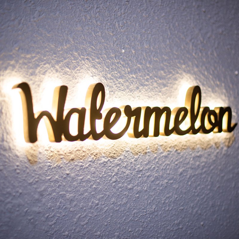3d Stainless Steel Led logo Backlit Letter Light 3d Backlit Sign Electronic Sign Illuminated Sign Signage Channel Letter