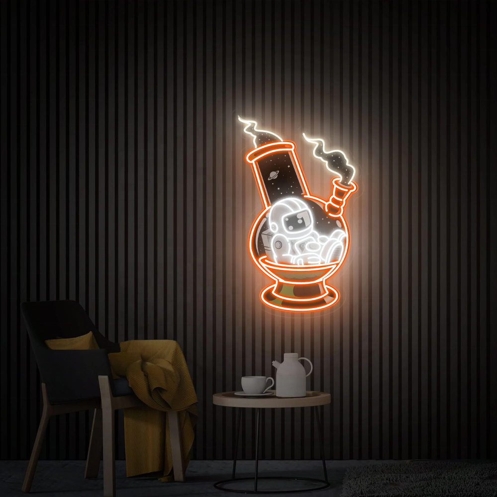 Spaceman Astronauts Custom Business logo Led Neon Sign Custom Spaceman Comic Neon Sign Light Wall Lighting Decoration for Wall