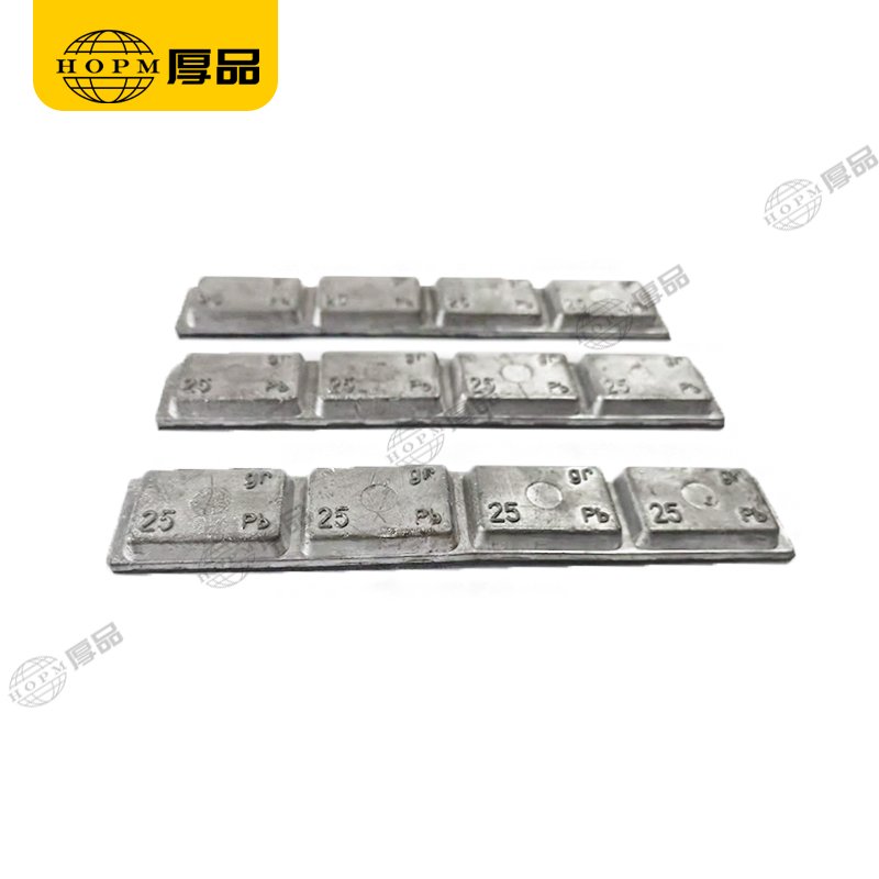 Auto Spare Parts 4*25g Pb Stick-on Wheel Balance Weight Lead Adhesive Wheel Weights with Blue Tape