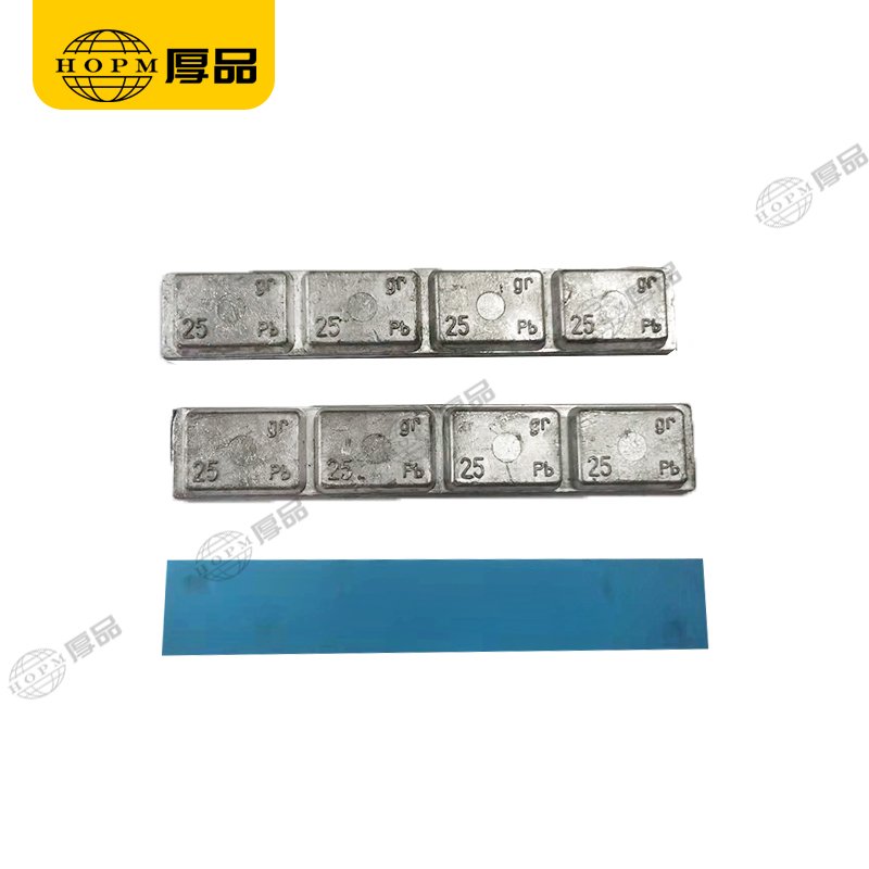 Auto Spare Parts 4*25g Pb Stick-on Wheel Balance Weight Lead Adhesive Wheel Weights with Blue Tape