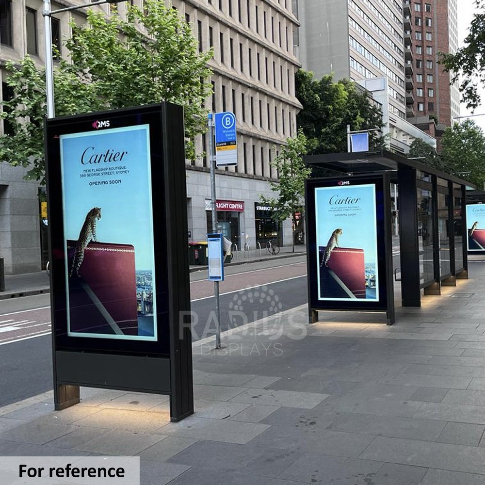 Metal Outdoor Furniture for Bus Shelters Parks Schools