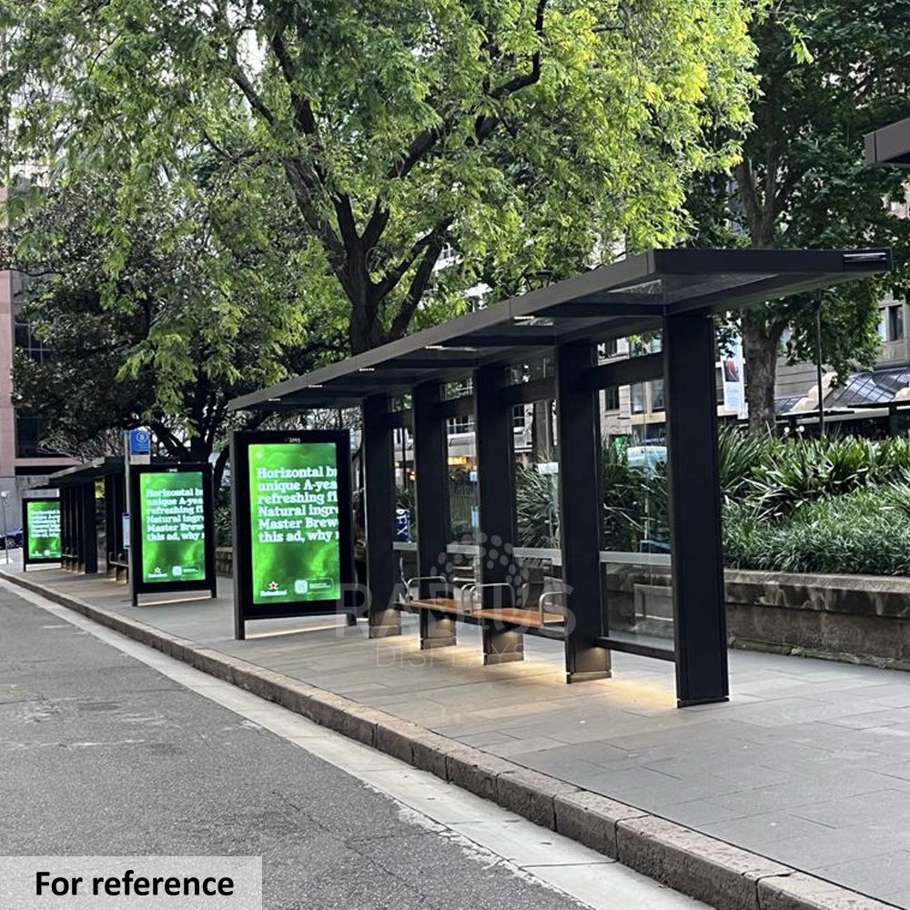 Metal Outdoor Furniture for Bus Shelters Parks Schools